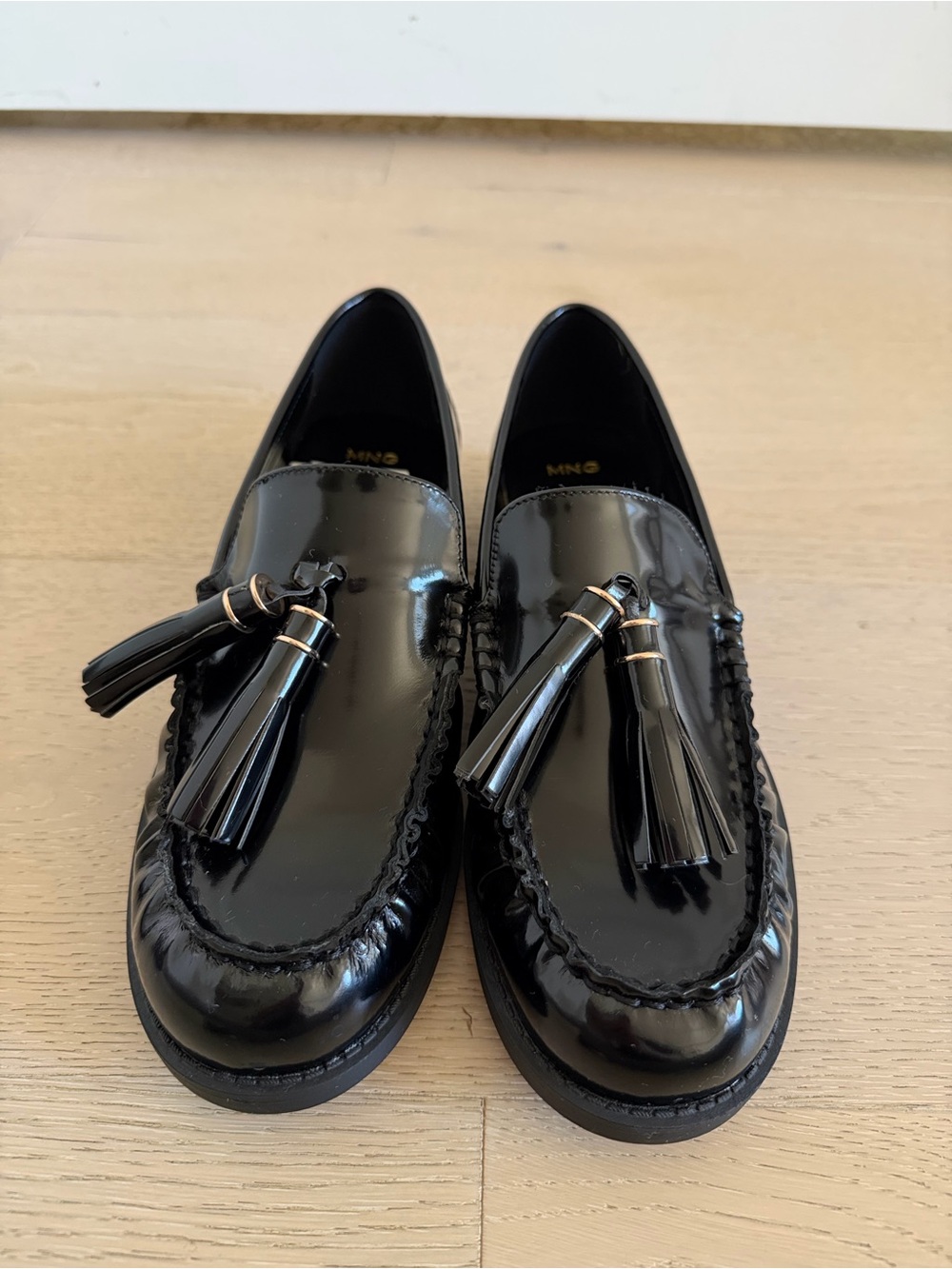 MANGO Black Tassel Loafers - Picture 5 of 16